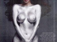 Kim Kardashian Nude Body Paint